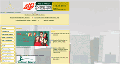 Desktop Screenshot of cincinnatilandmarkproductions.com